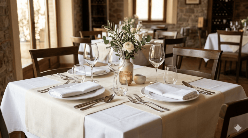 Tovagliato TNT monouso Nontex per ristorante professionale Tovagliato TNT monouso Nontex per ristorante professionale